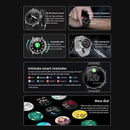 Silicone Band Smart Watch With Colour Screen - Pink
