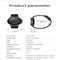 Silicone Band Smart Watch With Colour Screen - Pink