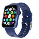 1.6 Inch Waterproof Smart Watch With Ips Colour Screen Sport Sleep Heart Rate Monitoring - Blue