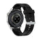 Waterproof Silicone Smartwatch With Colour Display - Silver