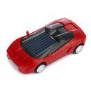 3-piece Solar Mini Car Racer Toy for Kids - Powered by the Sun - Red