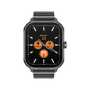 2.01 Inch 2 In 1 Bluetooth Earphone Smart Watch With Nfc & Steel Strap - Space Grey