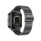 2.01 Inch 2 In 1 Bluetooth Earphone Smart Watch With Nfc & Steel Strap - Space Grey