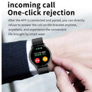 Smart Watch With Heart / Bp / Oxygen / Sleep Monitoring - Ip67 Waterproof - Blue