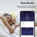 1.28 Inch Tft Colour Screen Ip67 Waterproof Smart Watch Support Body Temperature Monitoring / Sleep Monitoring / Heart Rate Monitoring - Grey