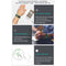 Waterproof Smart Bracelet With Colour Screen - Ip67 - Red