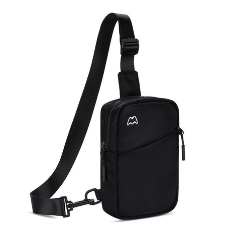 Lightweight Outdoor Sports Chest Bag Cell Phone Crossbody Pack - Pink