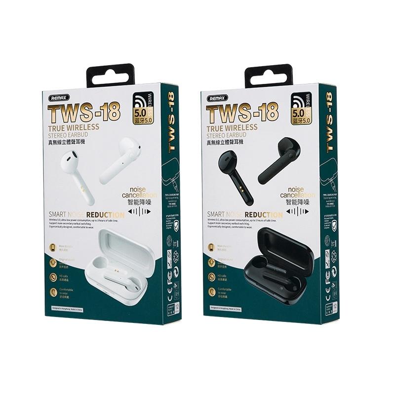 True Wireless Stereo Bluetooth 5.0 Earphones - Tws-18 - White