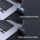 3-In-1 Usb Aluminum Mini Hub Adapter - Gray