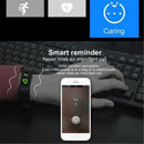 Smart Oled Fitness Tracker With Pedometer - Red