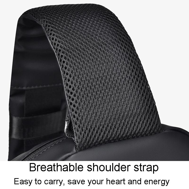 2023 Large Capacity Waterproof Crossbody Chest Bag For Cycling & Sports - Gray