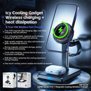 15W 4 In 1 Magnetic Wireless Charger Stand - White