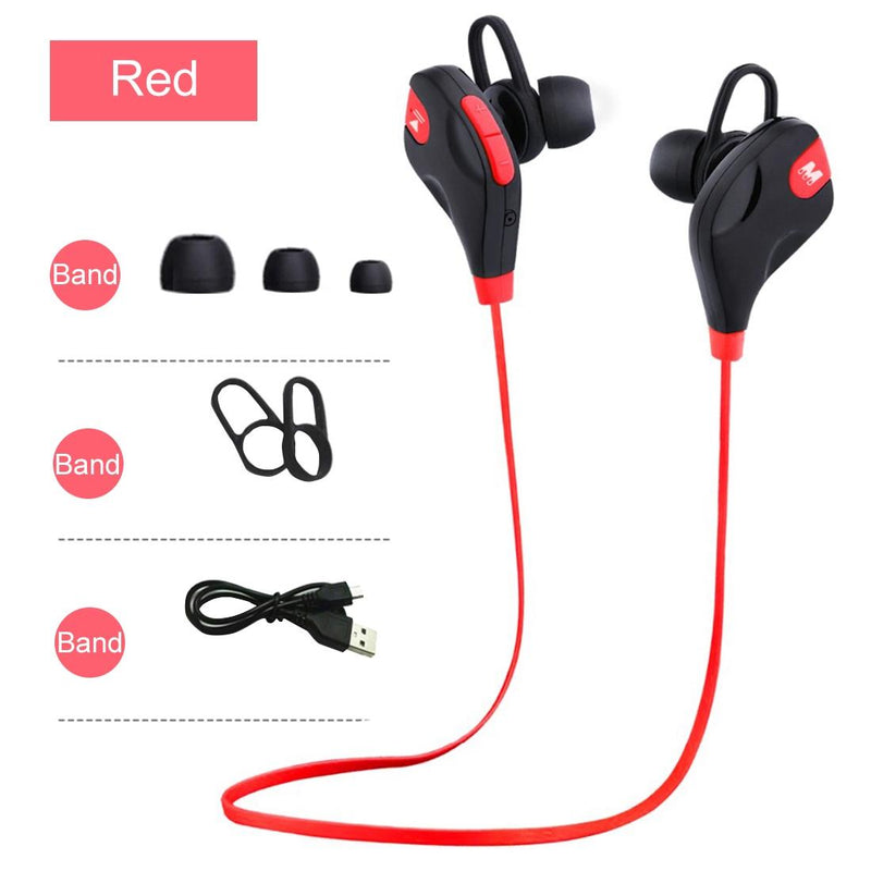 Wireless Bluetooth Earphones with Mic & Control - M8 - Black