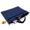 Double Zipper Canvas Storage Bag - Portable And Simple - Orange