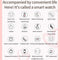 Smart Wristband With Waterproof Heart Rate And Blood Pressure Monitoring - Gold