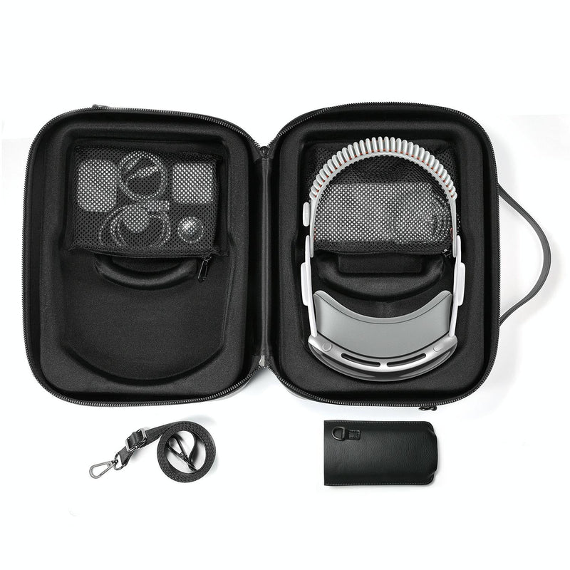 Apple Vision Pro Headset Bag - Compact Storage Solution - Brown