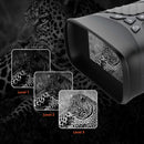 3 Ips Screen Digital Night Vision Binoculars with 3 Display - Green