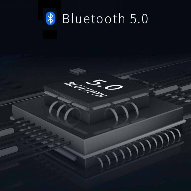 Mini Invisible Tws Bluetooth 5.0 Earphones with Charging Box & Mic - White