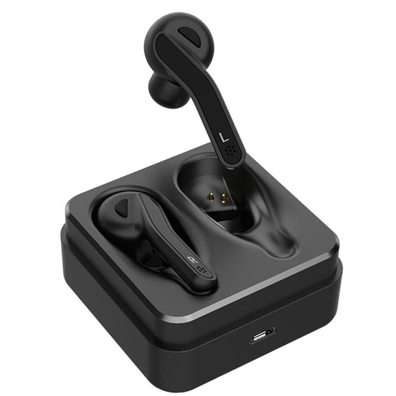 Mini Touch Control Wireless Earbuds with Charger Box - Hifi Bluetooth Tws - White