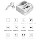 Mini Touch Control Wireless Earbuds with Charger Box - Hifi Bluetooth Tws - White