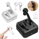 Mini Touch Control Wireless Earbuds with Charger Box - Hifi Bluetooth Tws - White
