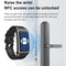 1.98 Inch 2 In 1 Bluetooth Earphone Smart Watch With Ecg & Nfc Support - Brown