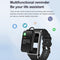 1.98 Inch 2 In 1 Bluetooth Earphone Smart Watch With Ecg & Nfc Support - Brown
