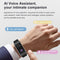 1.98 Inch 2 In 1 Bluetooth Earphone Smart Watch With Ecg & Nfc Support - Brown