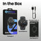1.43 Inch Fitness & Wellness Smart Watch 24H Health Monitoring - Lava Black