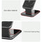 15W 3 In 1 Magnetic Wireless Charger - Black
