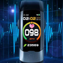 Smart Bracelet With Heart Rate And Blood Glucose Monitoring - Tft Hd - Blue
