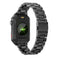 Smart Bracelet With Sleep Detection And Steel Strap - Bt5.2 - Silver