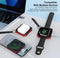 15W 3 In 1 Magnetic Wireless Charger For Smart Devices - Silver