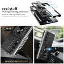 For Samsung Galaxy Z Fold4 5G Camshield Lanyard Case With Slide Ring