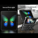 For Samsung Galaxy Z Fold4 5G Camshield Lanyard Case With Slide Ring