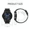 Waterproof Smart Bracelet With Touch Screen Bluetooth Call And Heart Rate Monitor - Silver