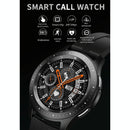 Waterproof Smart Bracelet With Touch Screen Bluetooth Call And Heart Rate Monitor - Silver