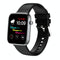 1.69 Inch Ip67 Waterproof Smart Watch With Touch Screen Health Monitoring - Black