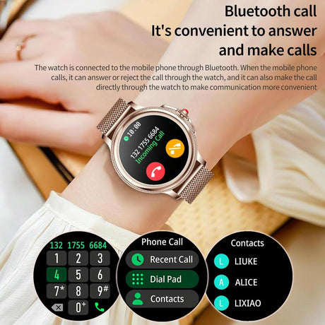 Smart Wristband With Waterproof Heart Rate And Blood Pressure Monitoring - Pink