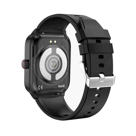 1.91 Inch Ip67 Waterproof Silicone Band Smart Watch Support Ecg / Non-Invasive Blood Glucose Measurement - Blue