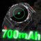 1.43 Inch Amoled Screen Smart Watch Supports Bluetooth Call / Blood Oxygen Detection - Orange