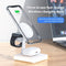 4 In 1 Magnetic Wireless Charger For Iphone / Iwatch / Airpods & More - White