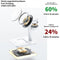 4 In 1 Magnetic Wireless Charger For Iphone / Iwatch / Airpods & More - White