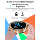 1.3 Inch Ips Colour Screen Ip67 Waterproof Smart Watch Support Sleep Monitor / Heart Rate Monitor / Blood Pressure Monitor - Blue