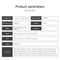Smart Watch With Call Reminder And Health Monitoring - Waterproof - Black