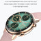 1.1 Inch Smart Stainless Steel Band Watch Support Bluetooth Call / Blood Oxygen Monitoring - Black