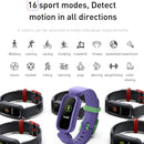 Smart Fitness Bracelet With Bluetooth Sleep Tracking - Black