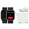 1.85 Inch Tft Screen Leather Band Health Smart Watch Support Bluetooth Call / Plateau Blood Oxygen / Body Temperature / Arrhythmia / Ti Heart Rate Monitoring - Brown