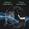 Waterproof Smart Watch With Bluetooth And Blood Oxygen Monitoring - Ip68 - Black