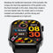 Waterproof Smart Watch With Bluetooth And Blood Oxygen Monitoring - Ip68 - Black